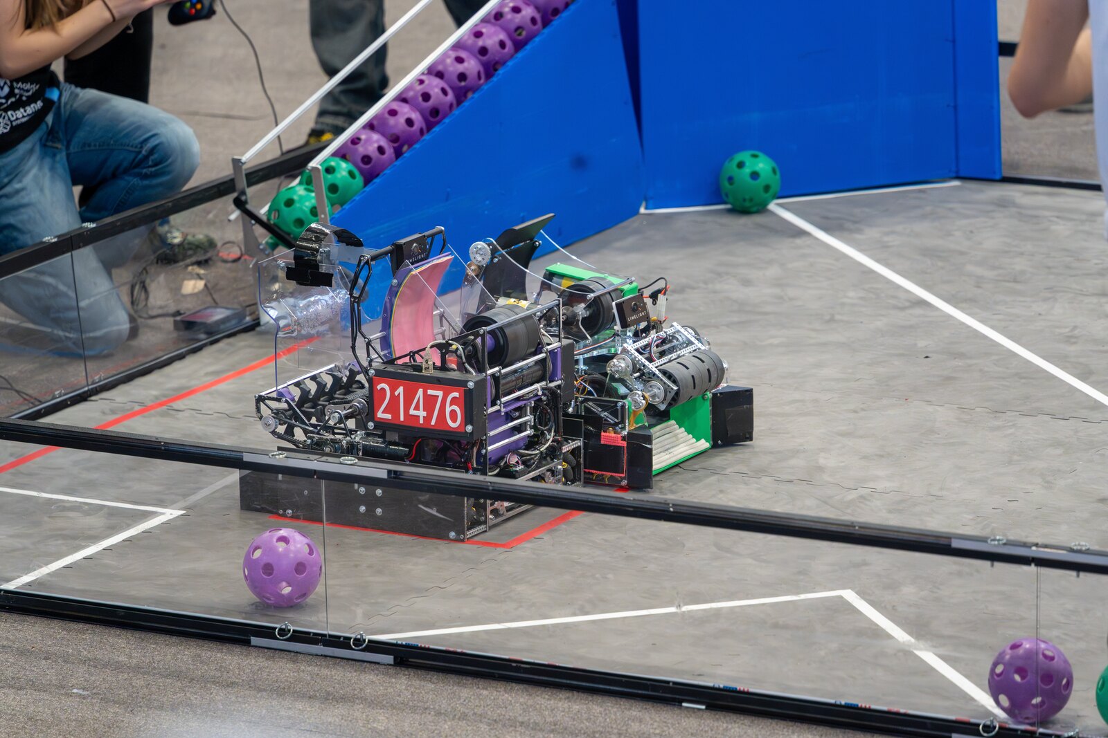 ViCyber robot #21476 on the field